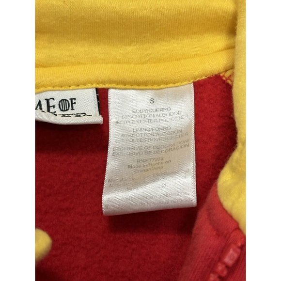 HBO Game‎ of Thrones Men Size Small S Zip Up Hoodie  Lannister Hear Me Roar - Picture 8 of 9